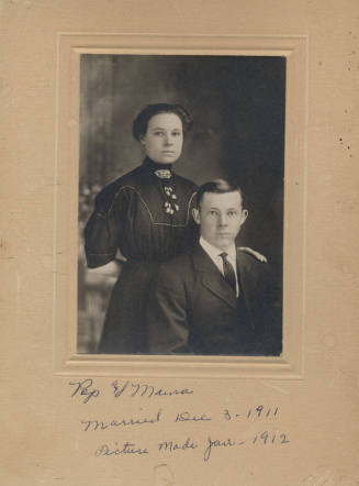 Photograph of Luther and Minnie Finley
