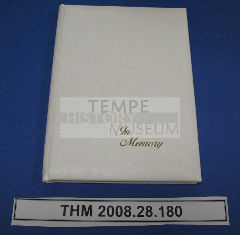 Minnie Clay Finley Funerary Album