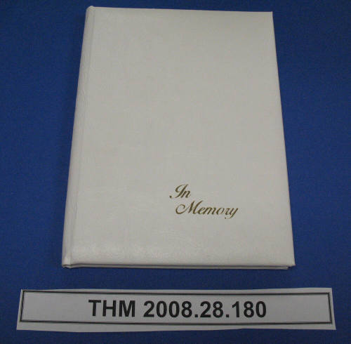 Minnie Clay Finley Funerary Album