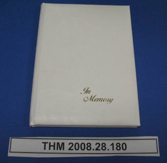 Minnie Clay Finley Funerary Album