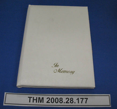 Luther E. Finley Funerary Album