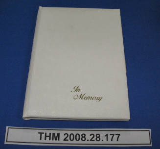 Luther E. Finley Funerary Album