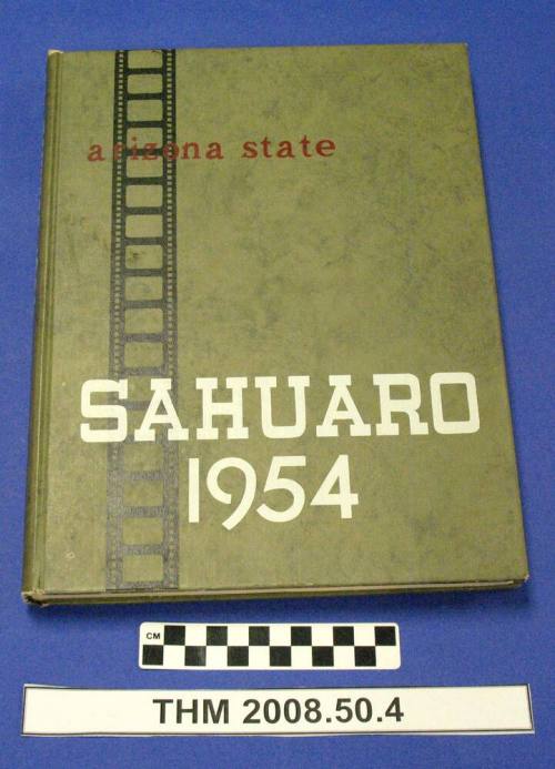 Arizona State College Sahuaro yearbook 1954