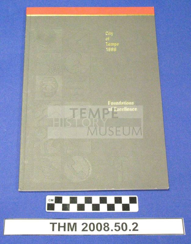"City of Tempe 1989 foundation of Excellence"