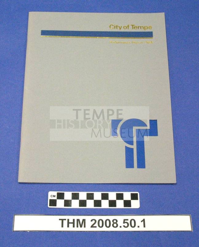 City of Tempe Performance Report 1988