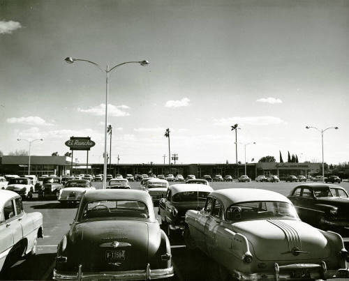 Tempe Center parking lot facing south