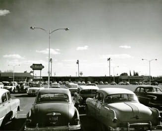 Tempe Center parking lot facing south