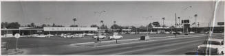 Photograph (B/W) panoramic view of Tempe Center