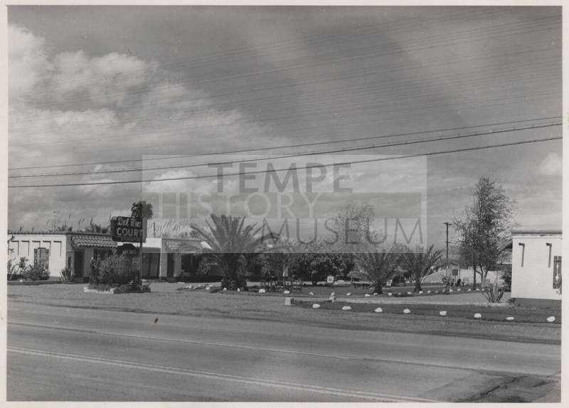 Del Rio Court Motel Sign & Office