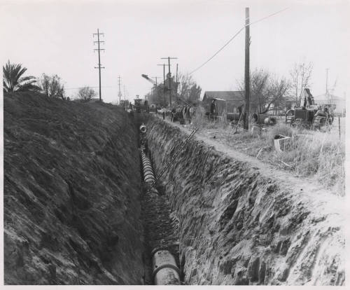 Pipe Laying, 5th St. and Hardy, Tempe