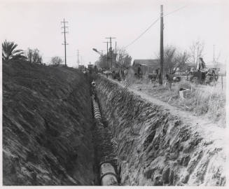 Pipe Laying, 5th St. and Hardy, Tempe