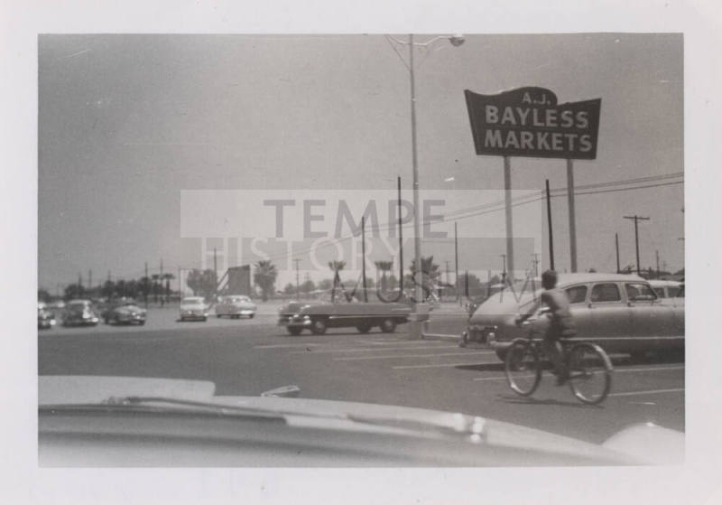 A.J. Bayless Market Parking Lot, 1328 E. Apache