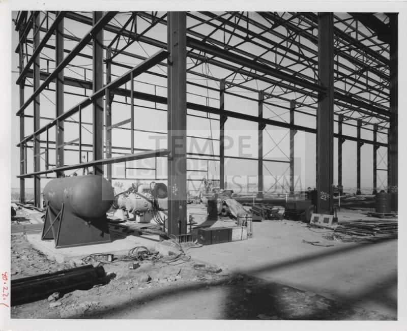 Construction of Tempe Steel Mill