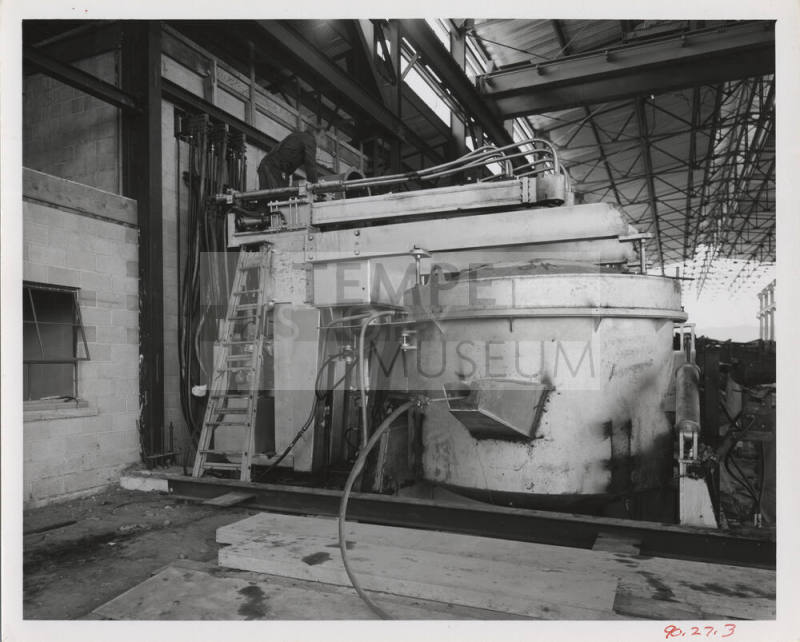 Electric Furnace at Tempe Steel Mill