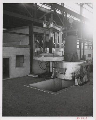 Charging Furnaces at Tempe Steel Mill