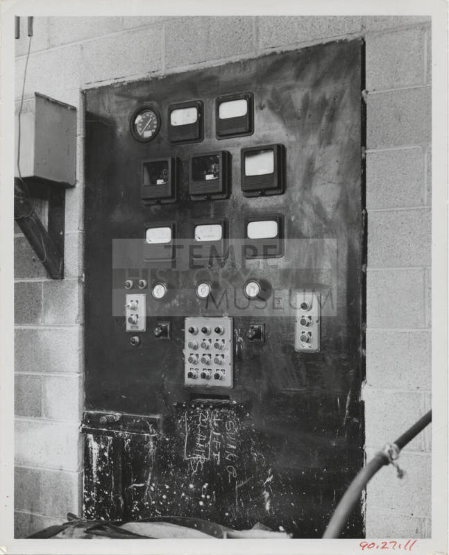 Electric Furnace Panel- Tempe Steel Mill