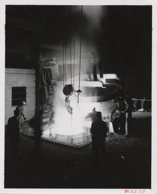 Tempe Steel Mill- Pouring of the Steel