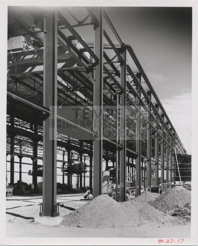Tempe Steel Mill Bay Construction