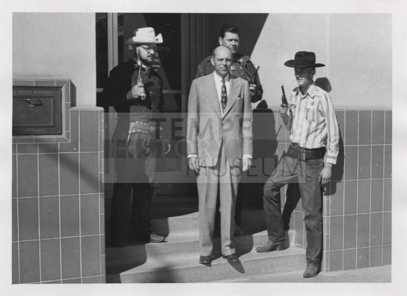 Jaycees Western Days:  1st National Bank "Hold-up"