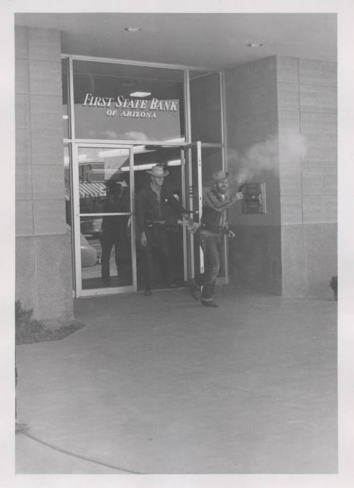 Jaycees Western Days:  First State Bank "Hold-Up"