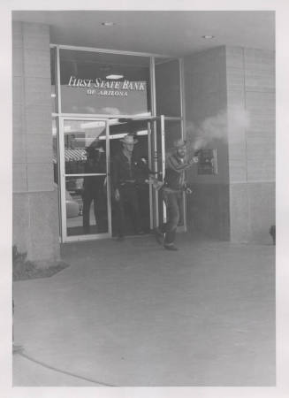 Jaycees Western Days:  First State Bank "Hold-Up"