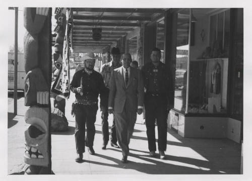 Jaycees Western Days:  Hostage from 1st National Bank "Hold-Up"