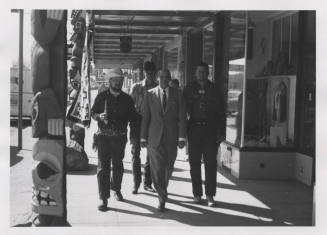 Jaycees Western Days:  Hostage from 1st National Bank "Hold-Up"