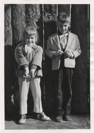 Jaycees Western Days:  Two Young Western Day Participants