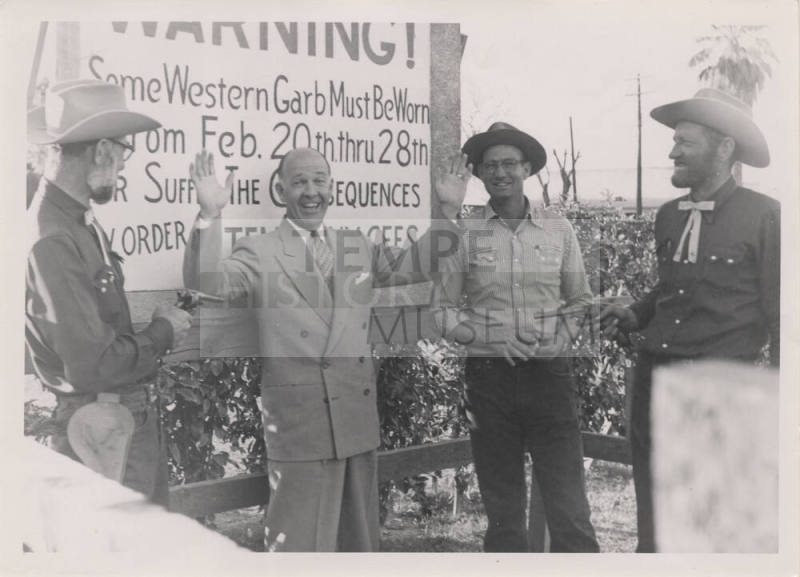 Jaycees Western Days:  Howard Pyle arrested for not wearing western garb