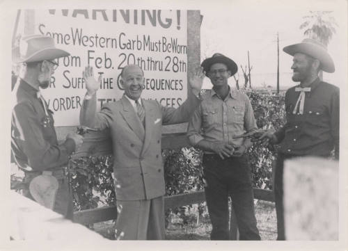 Jaycees Western Days:  Howard Pyle arrested for not wearing western garb