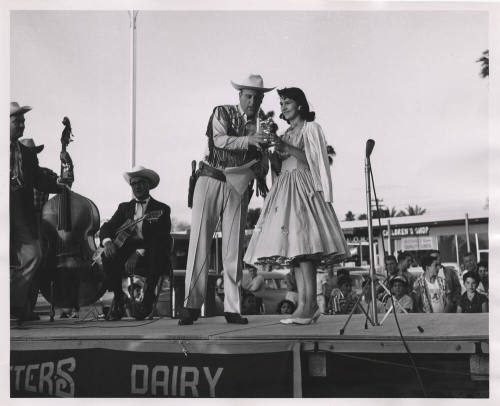 Jaycees Western Days:  Award presentation at Tempe Center stage