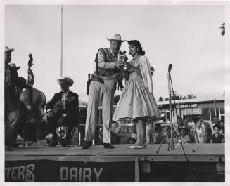 Jaycees Western Days:  Award presentation at Tempe Center stage