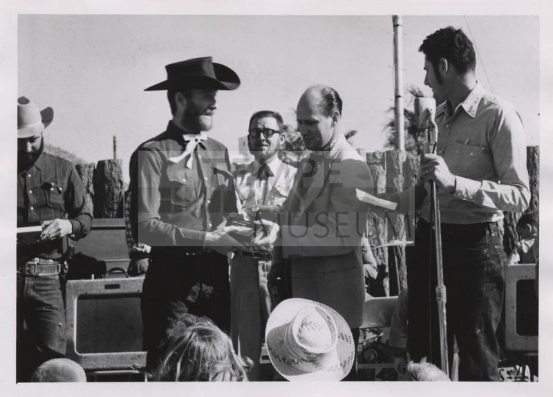 Jaycees Western Days:  Shaving Contest Winners