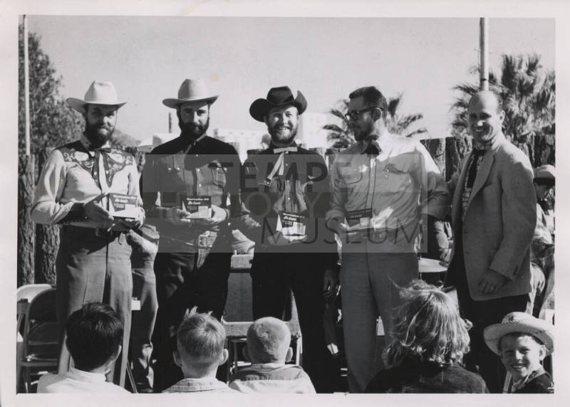 Jaycees Western Days:  Shaving Contest Winners