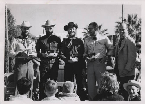 Jaycees Western Days:  Shaving Contest Winners