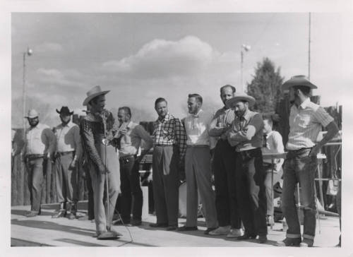 Jaycees Western Days:  Shaving Contest Winners