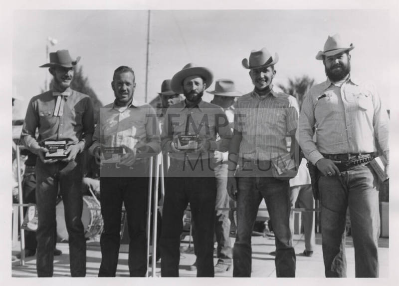 Jaycees Western Days:  Shaving Contest Winners