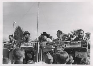 Jaycees Western Days:  Shaving Contest Participants