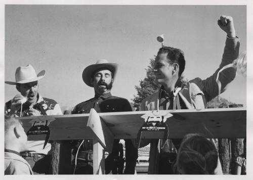 Jaycees Western Days:  Shaving Contest Participants