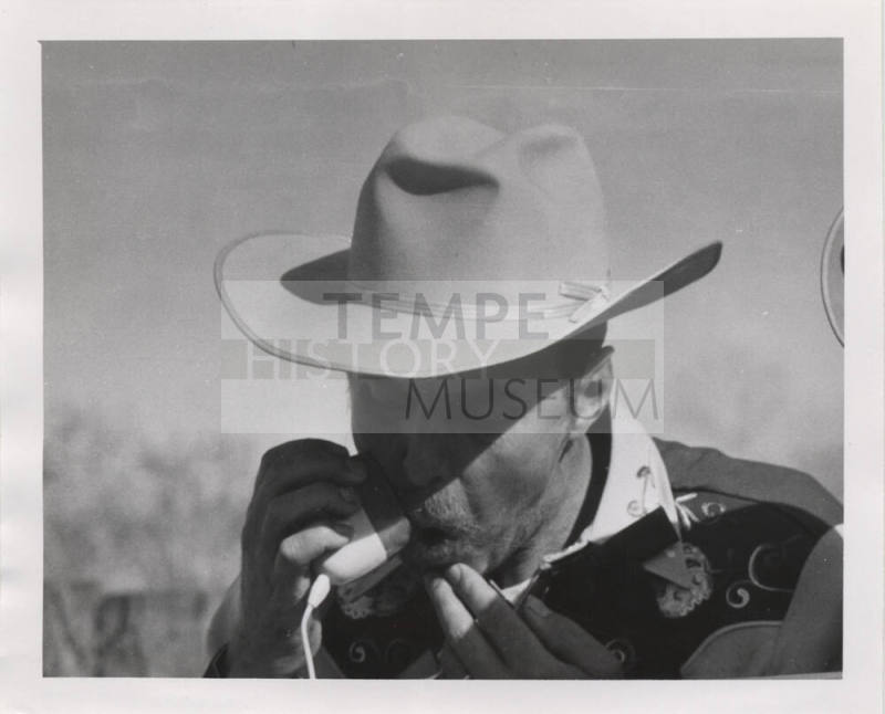 Jaycees Western Days:  Shaving Contest Participant