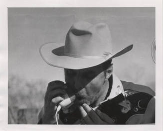 Jaycees Western Days:  Shaving Contest Participant