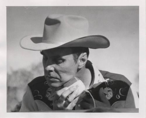 Jaycees Western Days:  Shaving Contest Participant