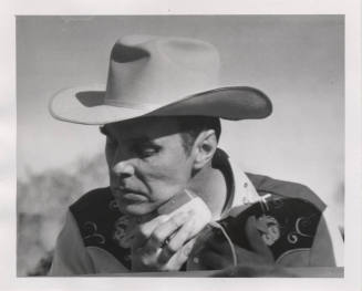 Jaycees Western Days:  Shaving Contest Participant