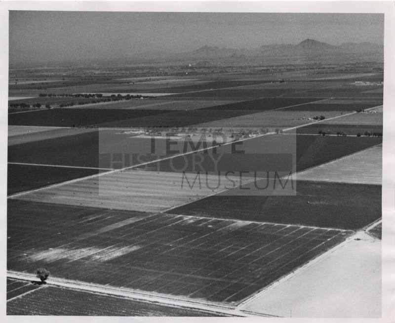 Aerial View of Tempe from the Southwest