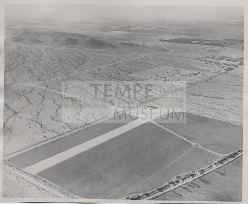 Aerial View of the 56th Street Area - c. 1956