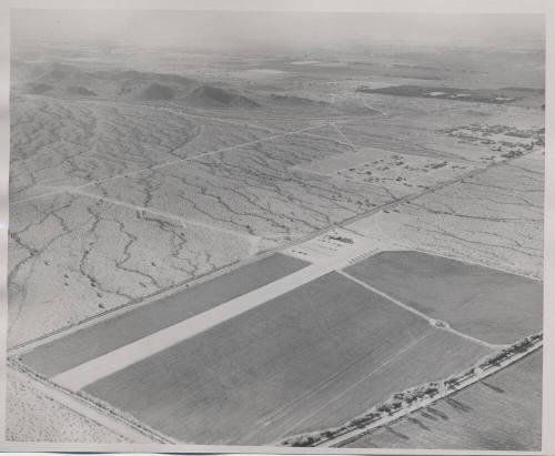 Aerial View of the 56th Street Area - c. 1956