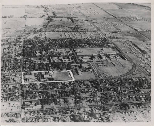 Aerial View of Future Site of Tempe Center