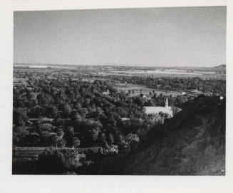 Tempe First Congregational Church - As viewed  from Tempe Butte
