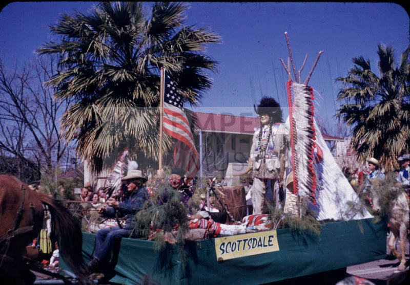 Phoenix Jaycees Rodeo Parade:  Scottsdale Float