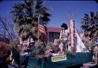 Phoenix Jaycees Rodeo Parade:  Scottsdale Float